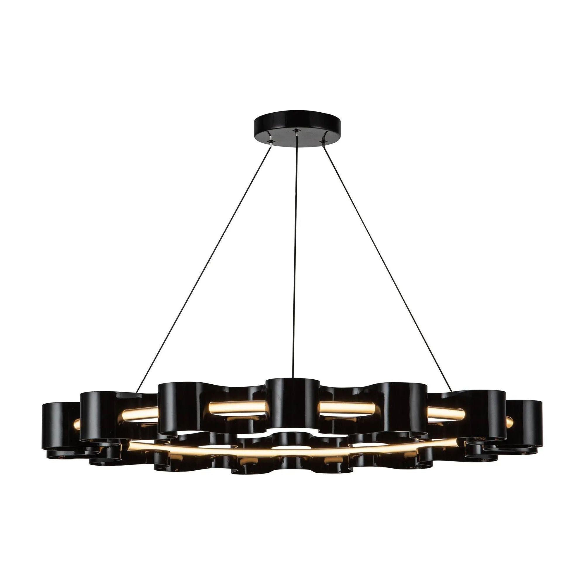 Kuzco Lighting - Nami LED Chandelier - CH18035-GBK - Canada Light Shop