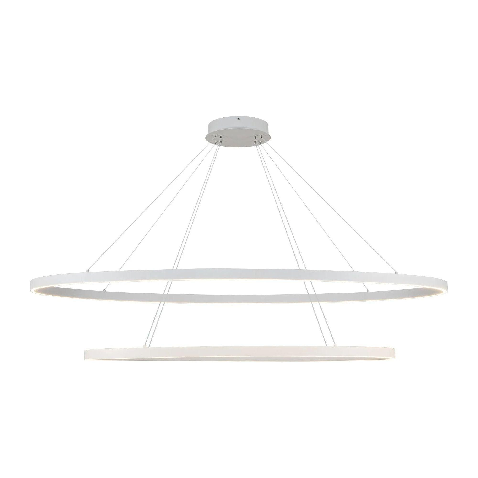 Kuzco Lighting - Ovale LED Chandelier - CH79253-WH - Canada Light Shop