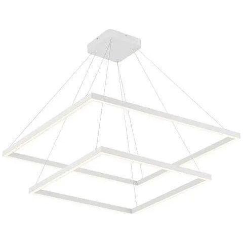 Kuzco Lighting - Piazza 2-Tier Chandelier - CH85232-WH - Canada Light Shop