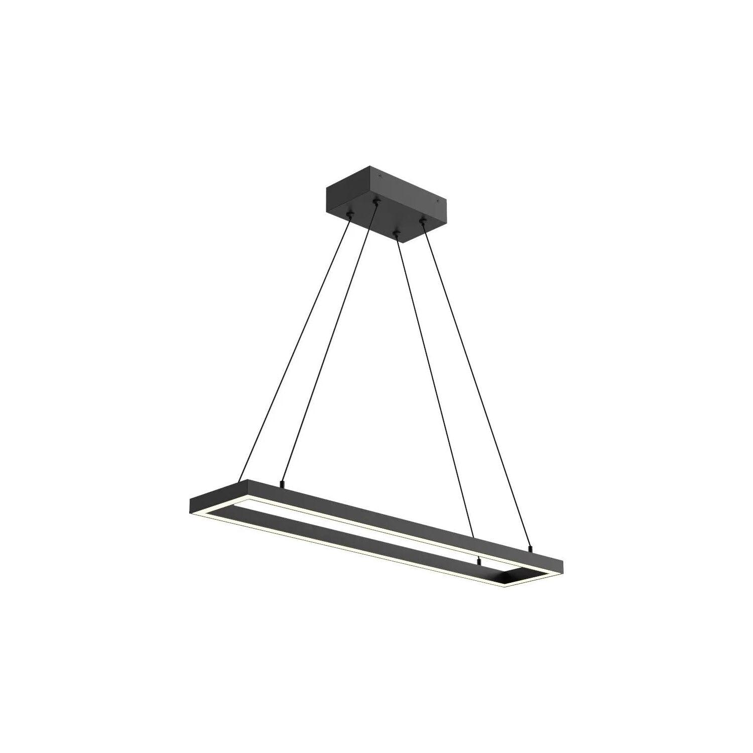 Kuzco Lighting - Piazza Linear Suspension - PD88530-BK - Canada Light Shop