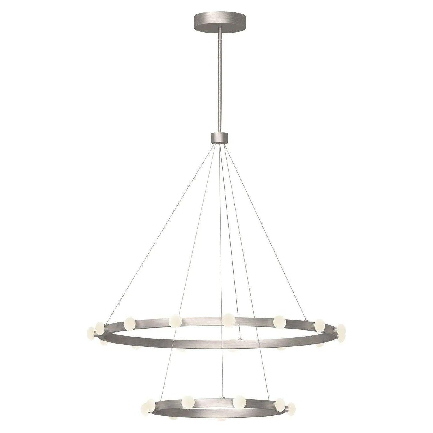 Kuzco Lighting - Rezz LED Chandelier - CH63436-BN - Canada Light Shop