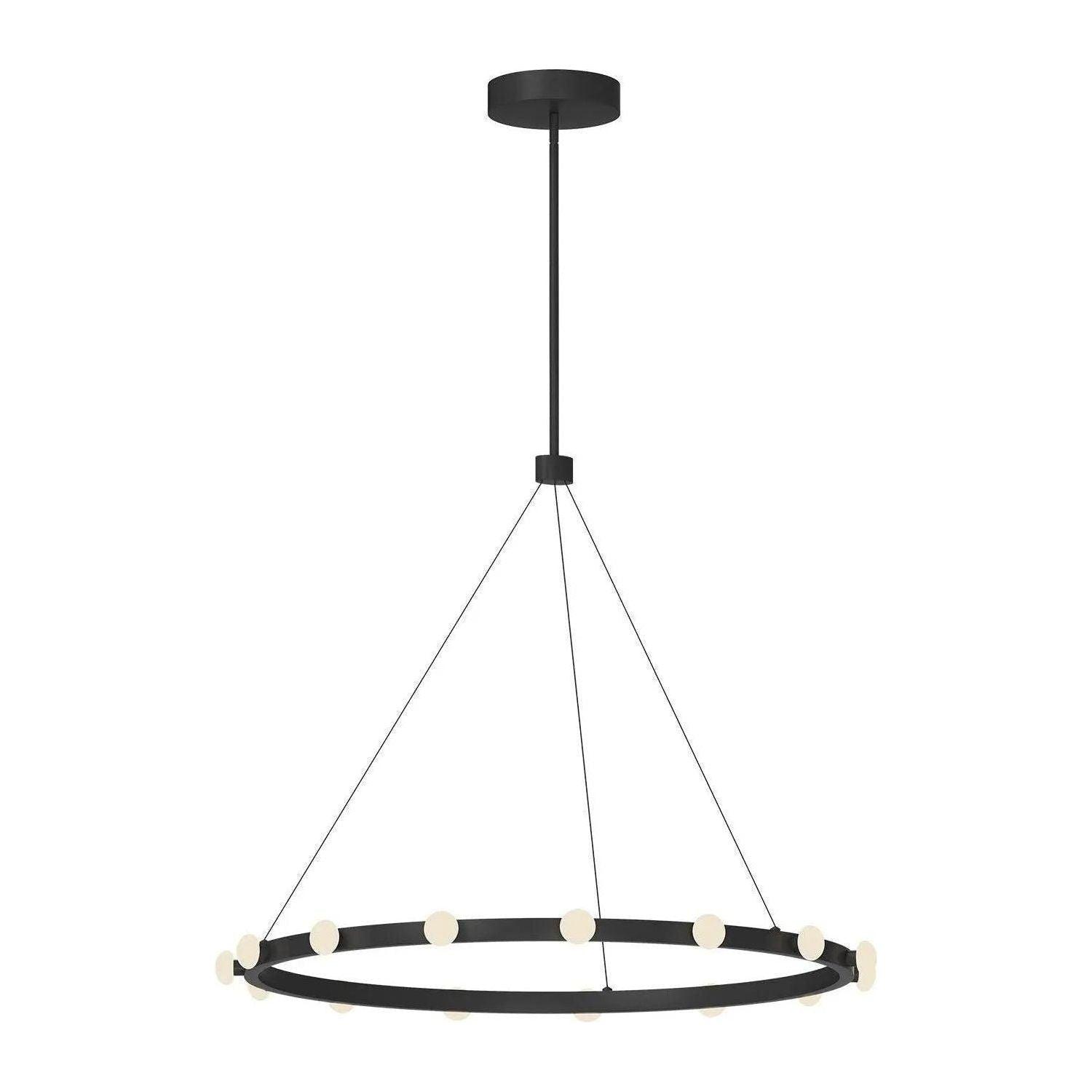 Kuzco Lighting - Rezz LED Pendant - PD63428-BK - Canada Light Shop