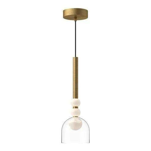 Kuzco Lighting - Rise Dome LED Pendant - PD30502-BG/CL - Canada Light Shop