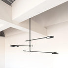 Kuzco Lighting - Rotaire LED Chandelier - CH90132-BK - Canada Light Shop
