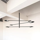 Kuzco Lighting - Rotaire LED Chandelier - CH90132-BK - Canada Light Shop