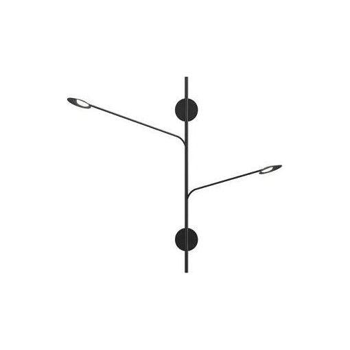 Kuzco Lighting - Rotaire LED Double Arm Light - WS90102-BK - Canada Light Shop