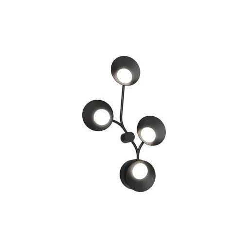 Kuzco Lighting - Rotaire LED Quad Wall Sconce - WS90120-BK - Canada Light Shop