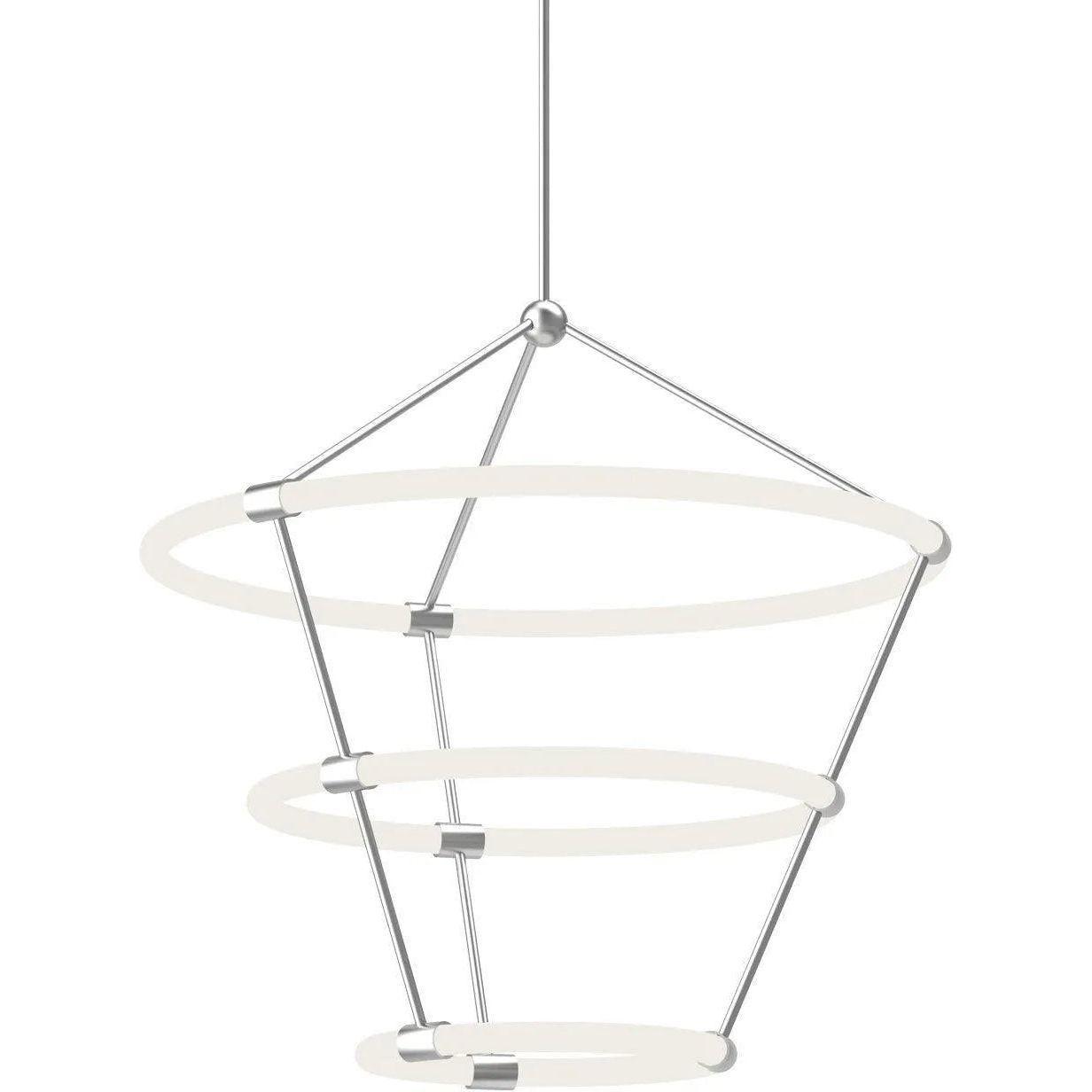 Kuzco Lighting - Santino LED 3-Tier Chandelier - CH99326-CH - Canada Light Shop