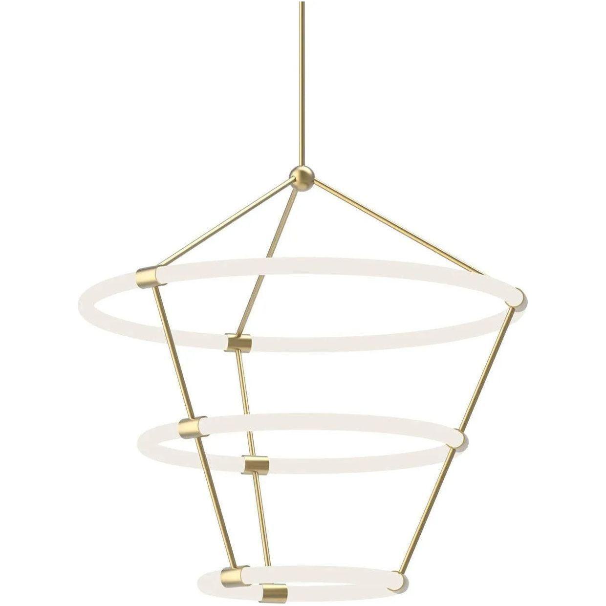 Kuzco Lighting - Santino LED 3-Tier Chandelier - CH99326-NB - Canada Light Shop