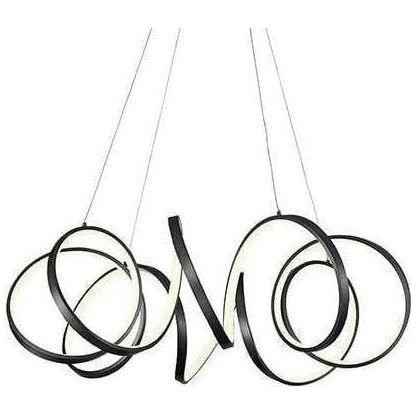 Kuzco Lighting - Synergy Chandelier - CH93834-BK - Canada Light Shop