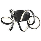 Kuzco Lighting - Synergy Flush Mount - FM93820-BK - Canada Light Shop