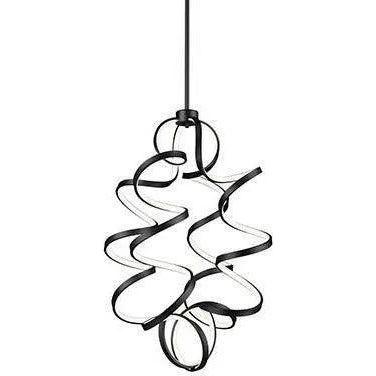 Kuzco Lighting - Synergy Vertical Chandelier - CH93934-BK - Canada Light Shop