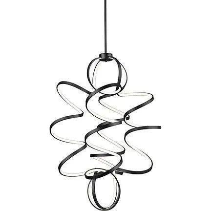 Kuzco Lighting - Synergy Vertical Chandelier - CH93941-BK - Canada Light Shop