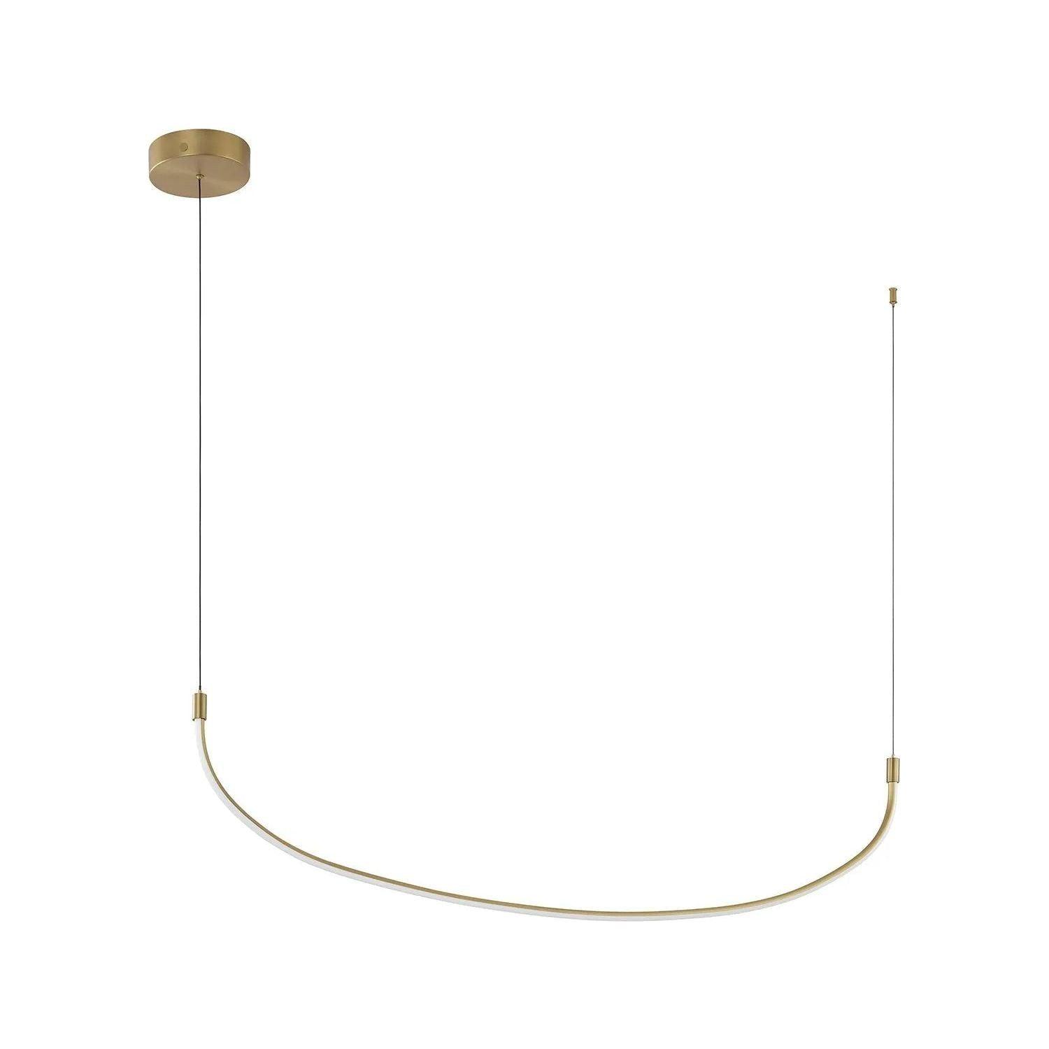 Kuzco Lighting - Talis LED Linear Pendant - LP89036-BG - Canada Light Shop