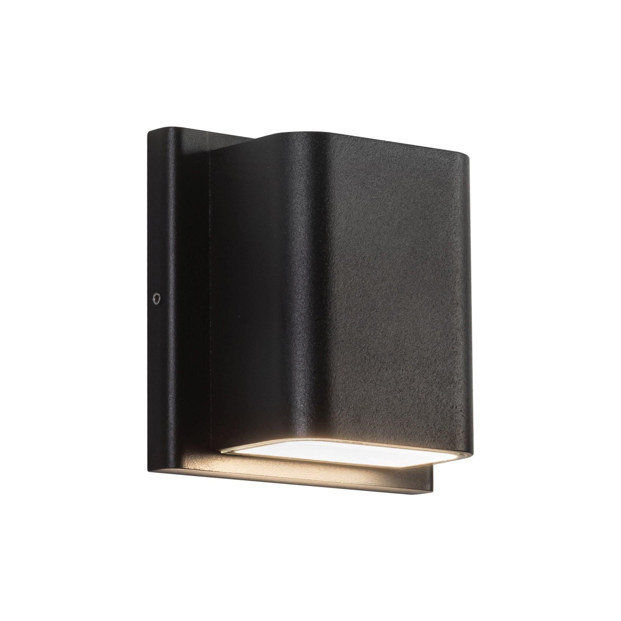 Kuzco Lighting - Tolan LED All terior Wall - AT48403-BK-UNV-3CCT - Canada Light Shop