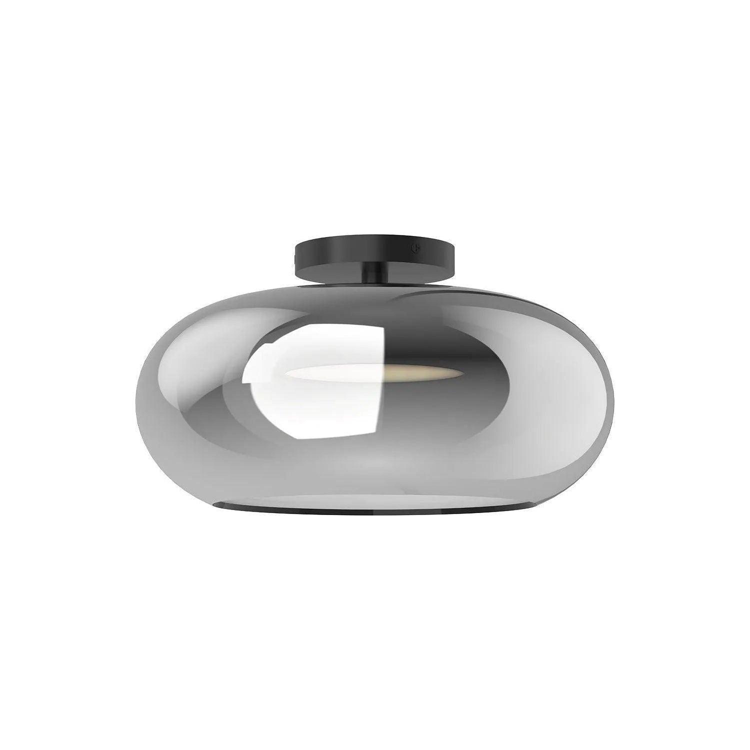 Kuzco Lighting - Trinity LED Semi-Flush Mount - SF62014-BK/CH - Canada Light Shop
