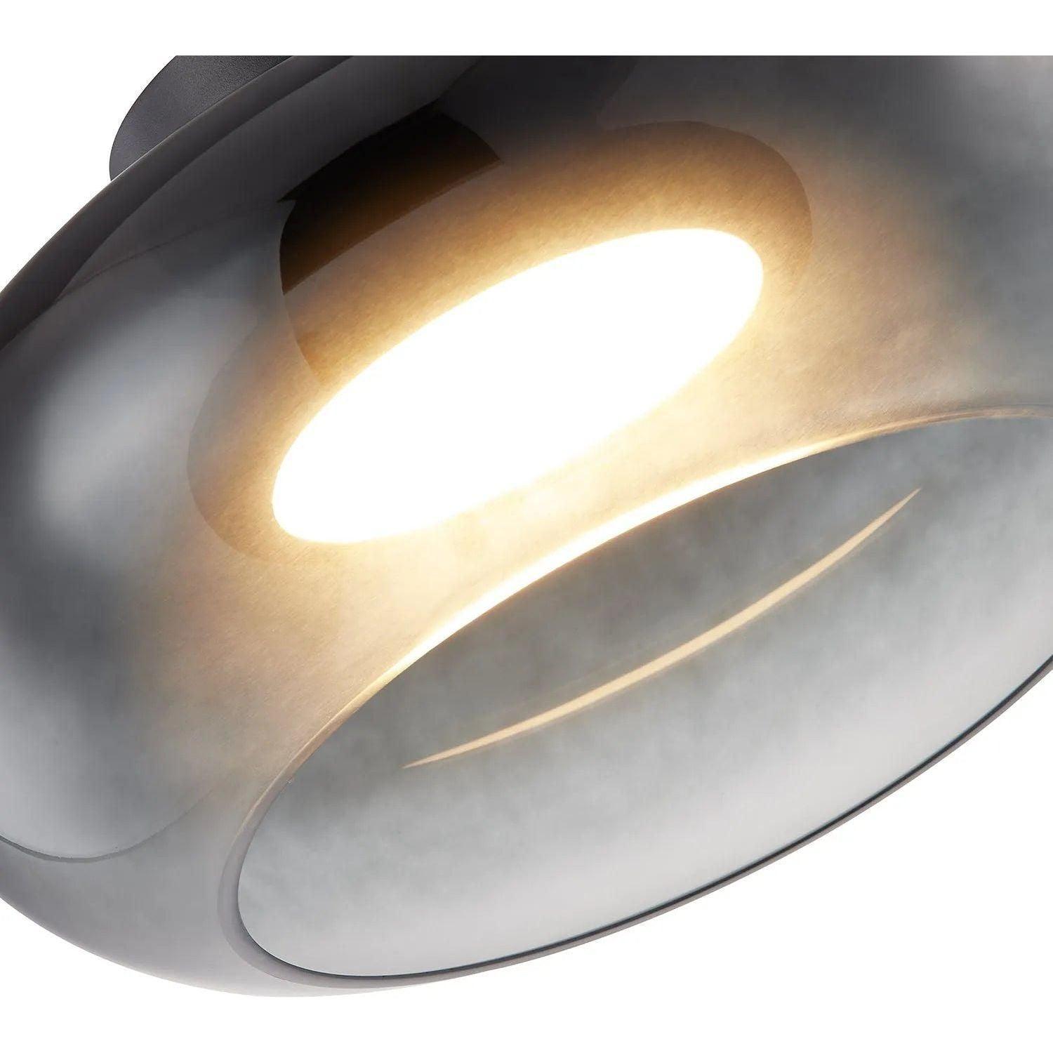 Kuzco Lighting - Trinity LED Semi-Flush Mount - SF62014-BK/CH - Canada Light Shop