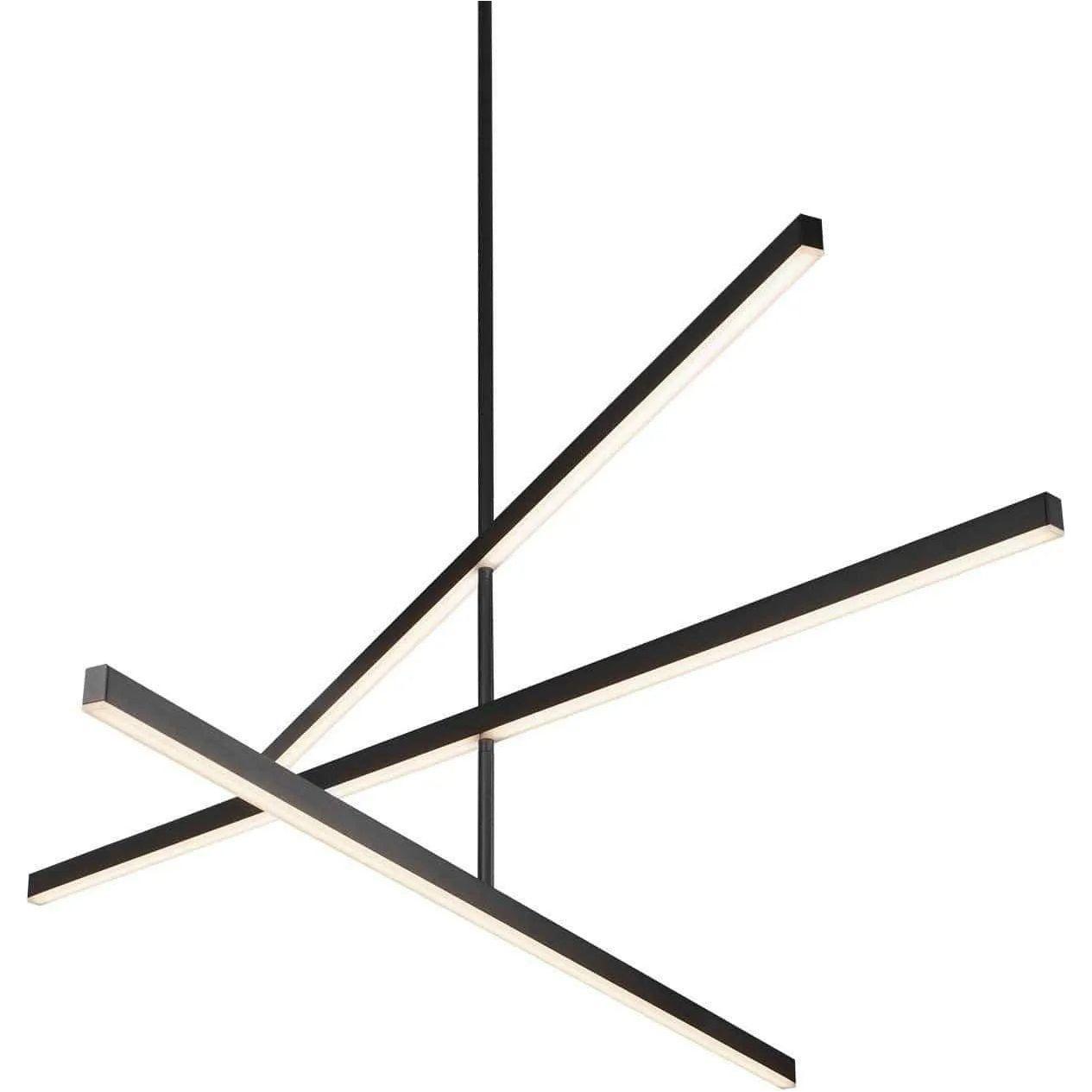 Kuzco Lighting - Vega Chandelier - CH10356-BK - Canada Light Shop