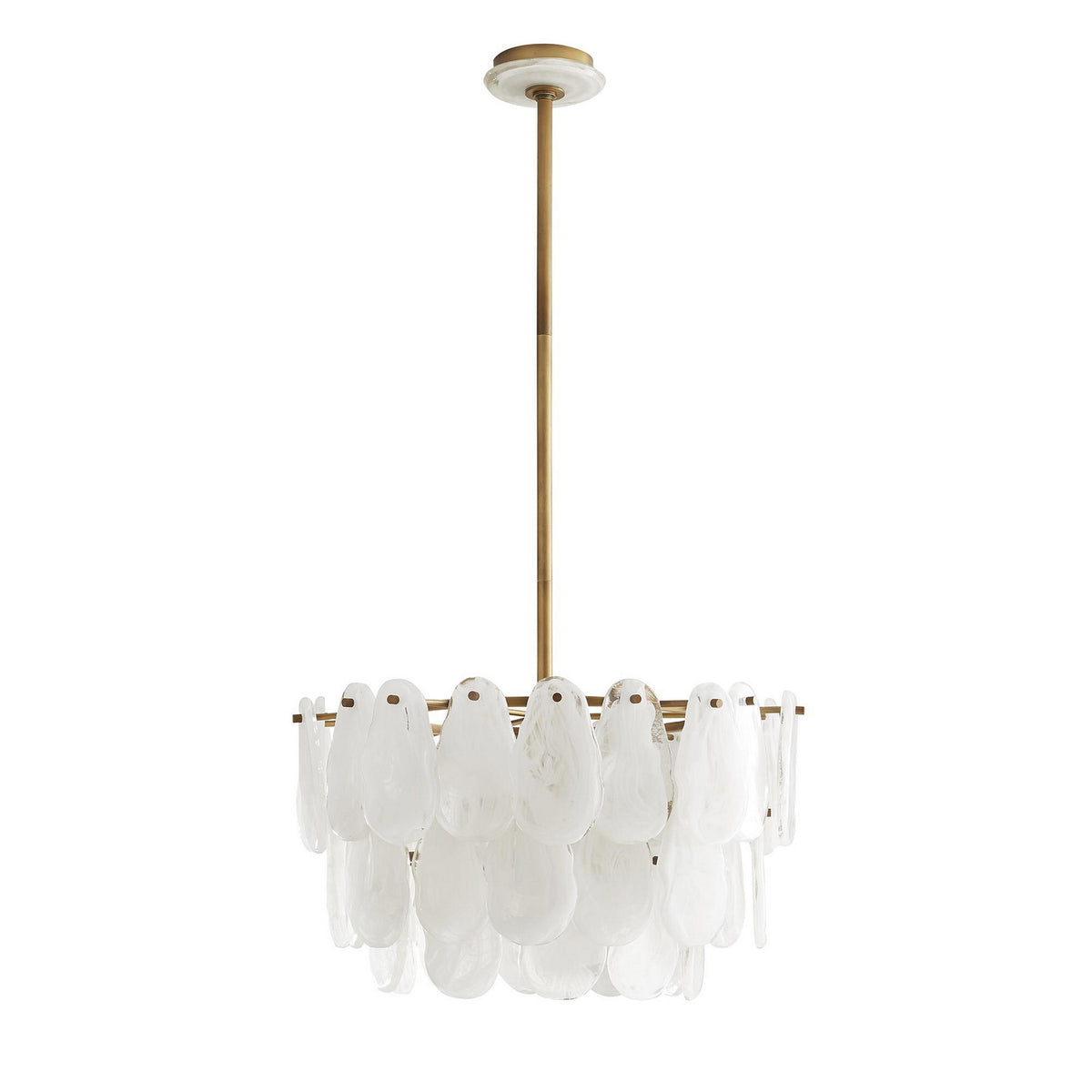 Arteriors 89454 Leon Pendant in Antique Brass