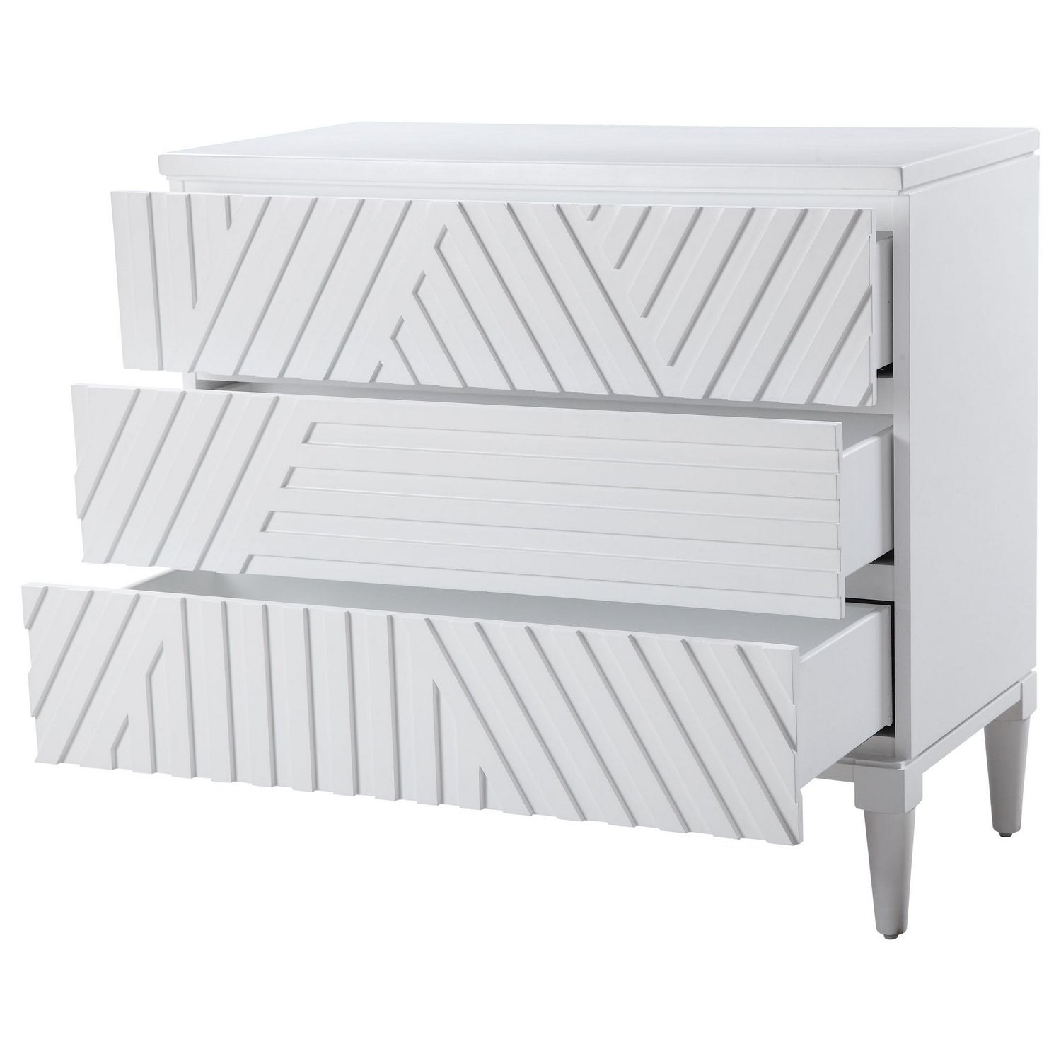 Uttermost - 25382 - Drawer Chest - Colby - White