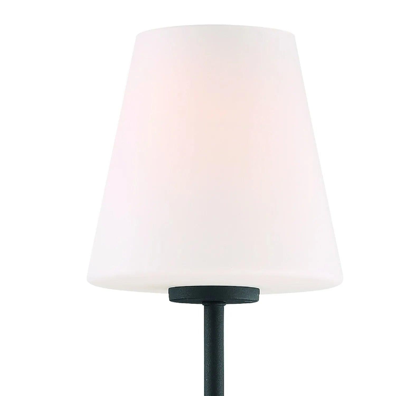 Crystorama - Lena One Light Wall Mount - LEN-250-OP-BF - Canada Light Shop