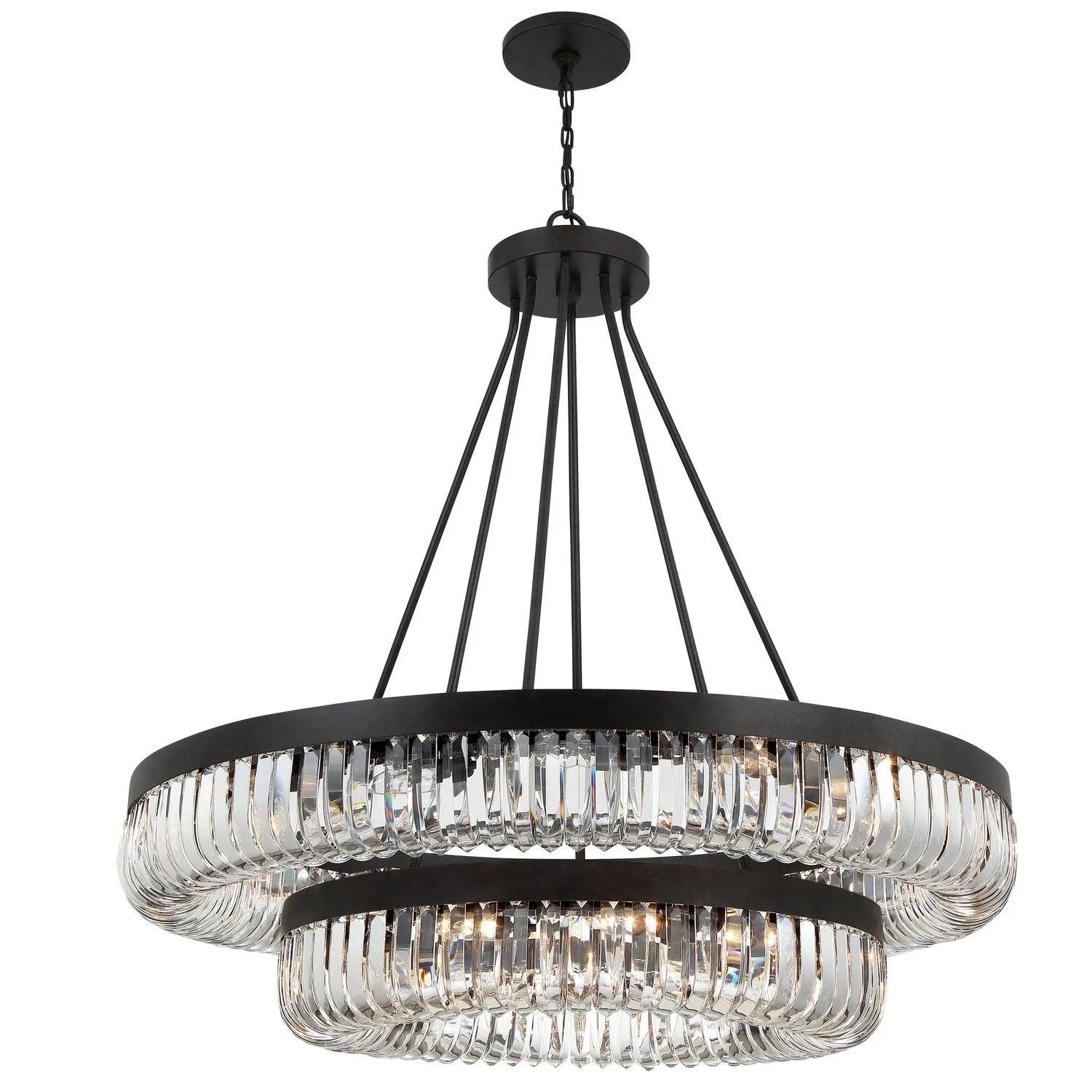 Crystorama - Alister Chandelier - ALI-B2026-CZ - Canada Light Shop