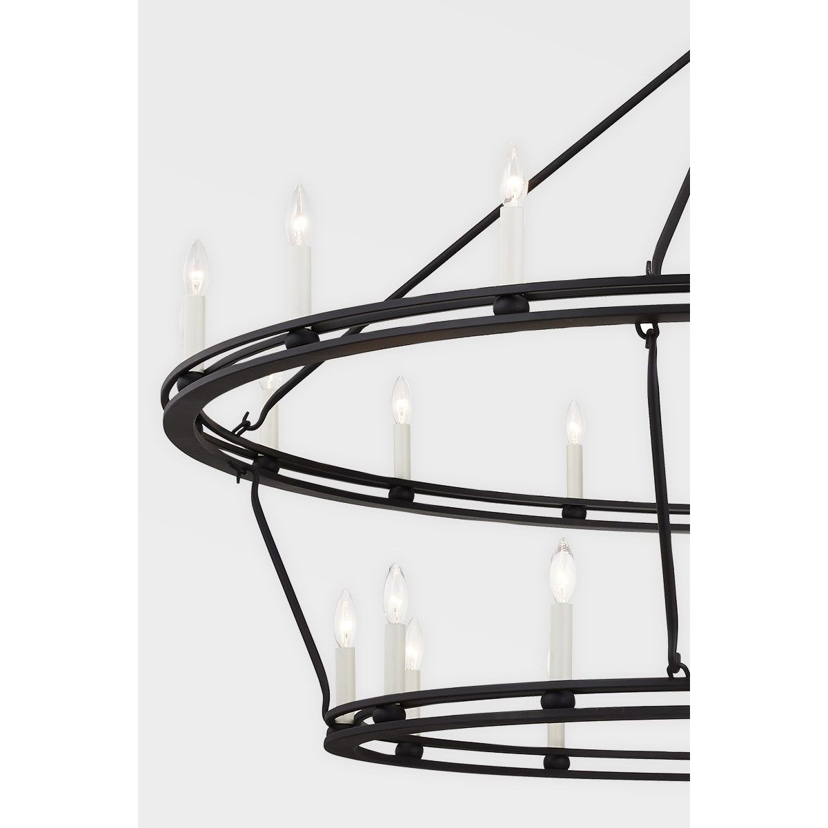 Troy Lighting Canada - F6235-TBK - 28 Light Chandelier - Sutton - Textured Black