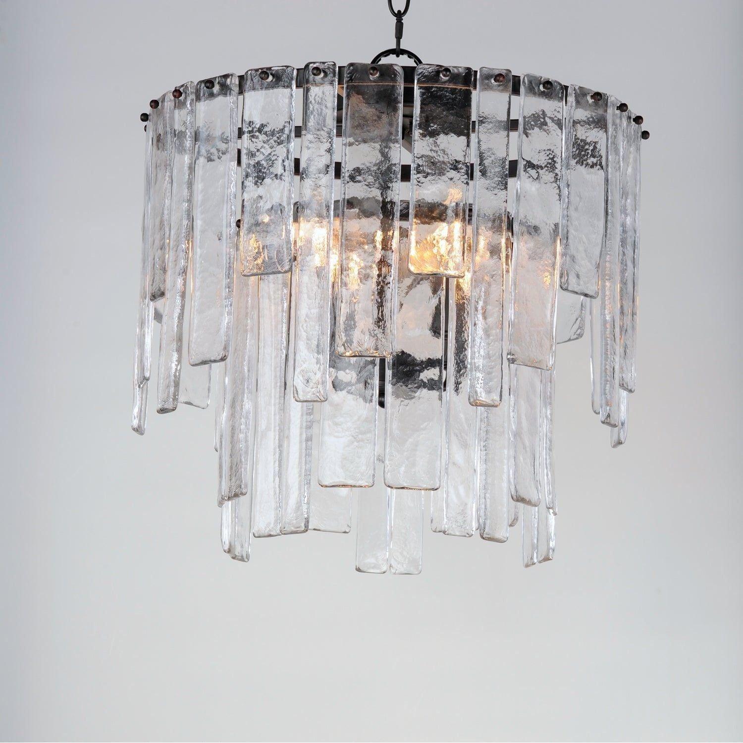 Maxim Lighting - Warren Semin-Flush / Pendant - 21833AGDBZ - Canada Light Shop