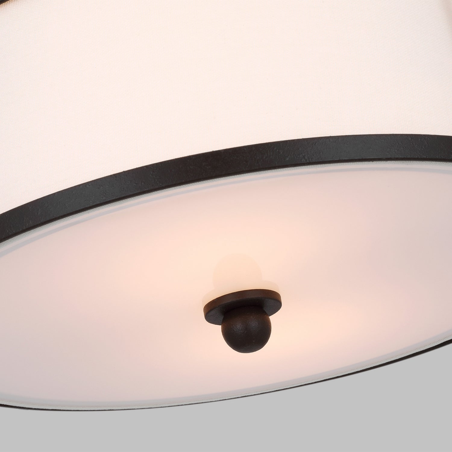 Visual Comfort Studio Canada - CF1102SMS - Two Light Semi-Flush Mount - Stonington - Smith Steel