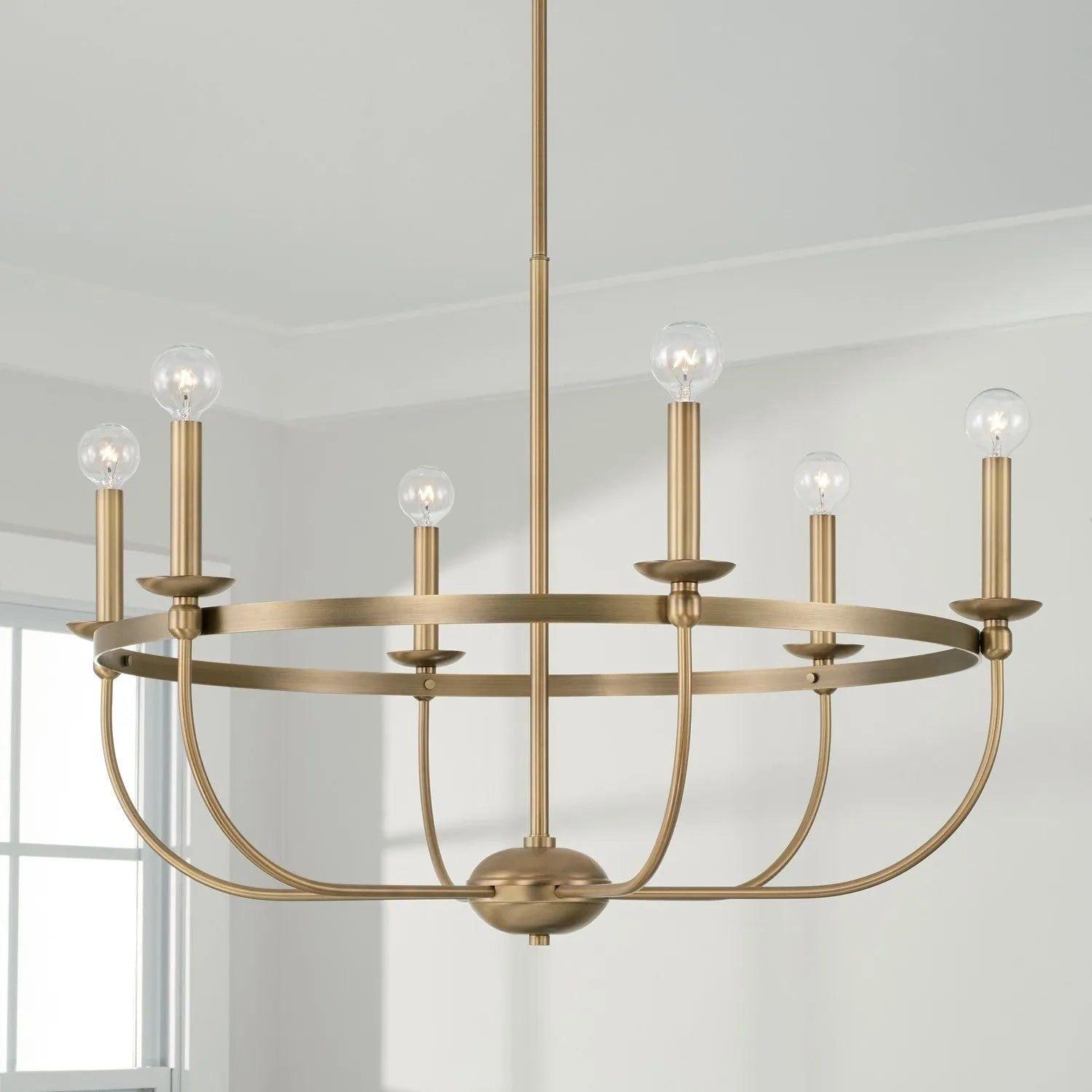 Capital Lighting Fixture Company - Rylann Chandelier - 425161MB - Canada Light Shop