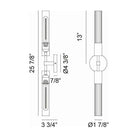 Matteo Lighting - Lumière Vanity - S04001AG - Canada Light Shop