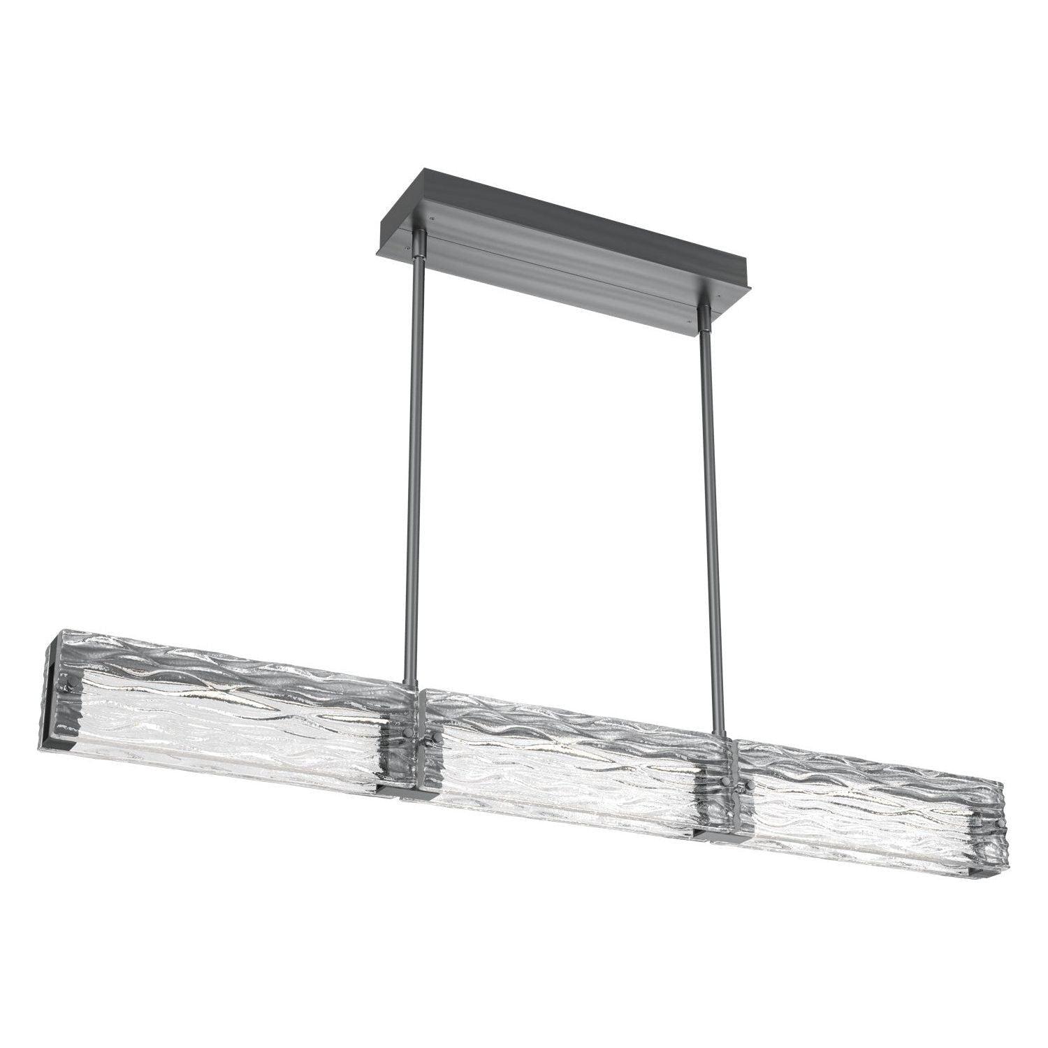 Hammerton Studio - Tabulo LED Linear Pendant - PLB0090-43-GM-TT-001-L3 - Canada Light Shop