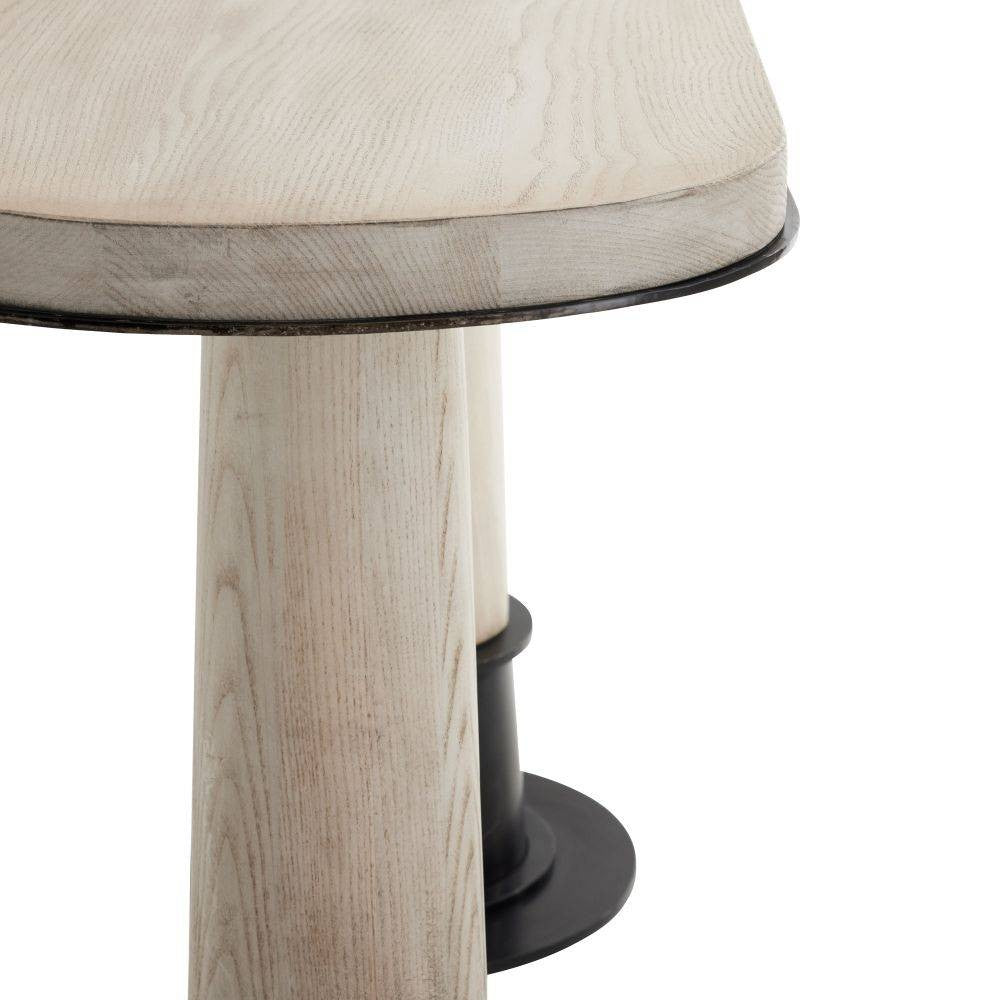 Arteriors - 4662 - Console - Kamile - Smoke Oak