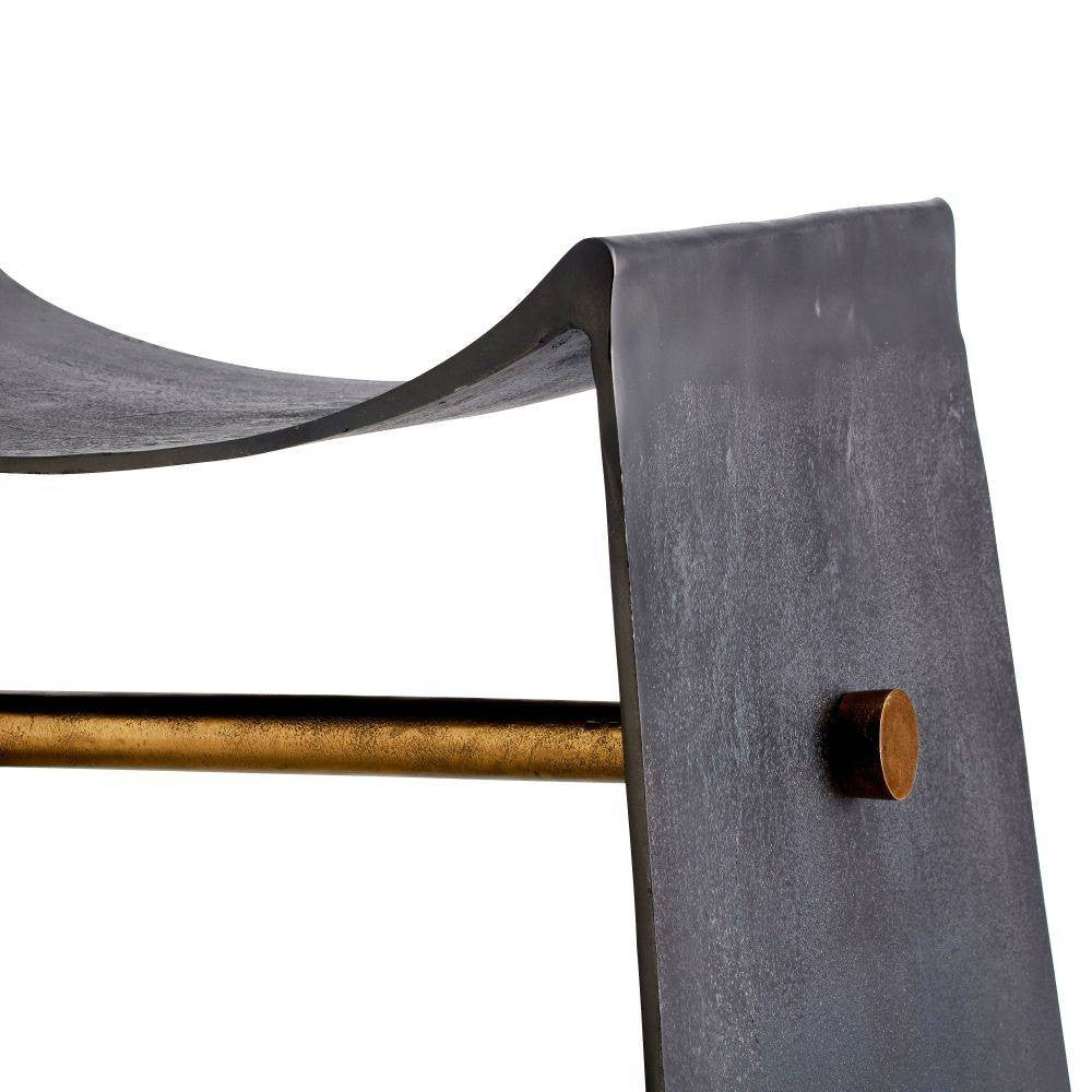 Arteriors - 4670 - Stool - Montez - Blackened