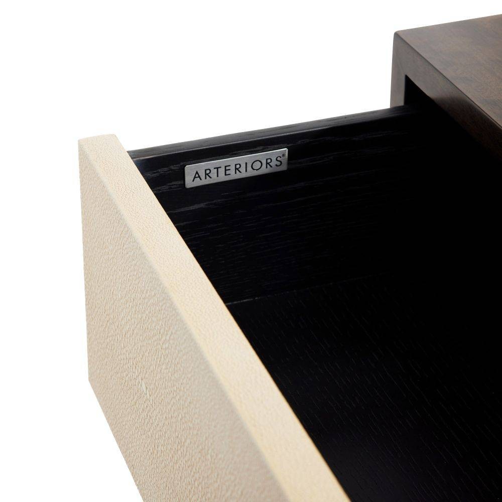 Arteriors - 5701 - Console - Nora - Brindle Eucalyptus Veneer