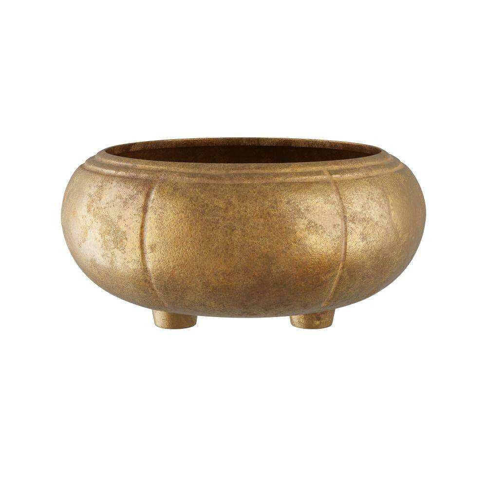 Arteriors - ATI01 - Cache Pot - Zehir - Antique Brass