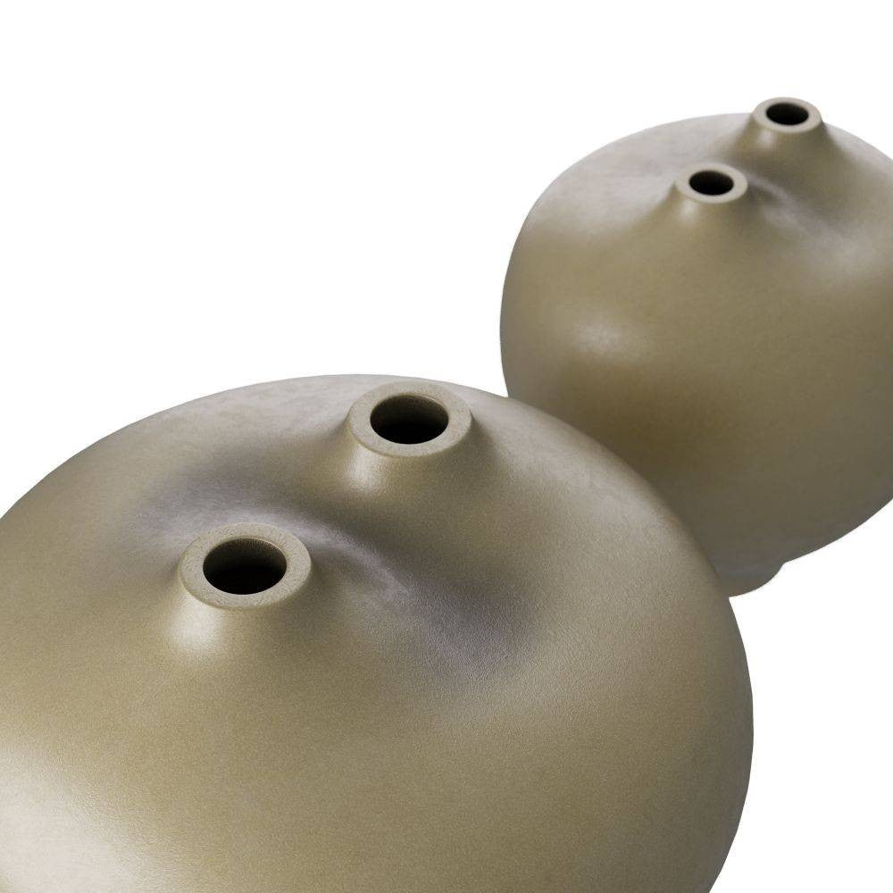 Arteriors - AVE04 - Sculptures, Set of 2 - Yelis - Olive