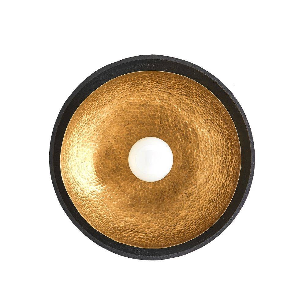 Arteriors - DFI04 - Flush Mount - Amani - Blackened Iron