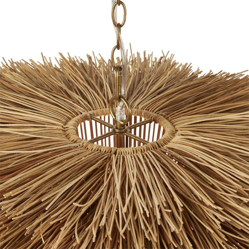 Arteriors - DMS12 - Pendant - Ansari - Natural Rattan
