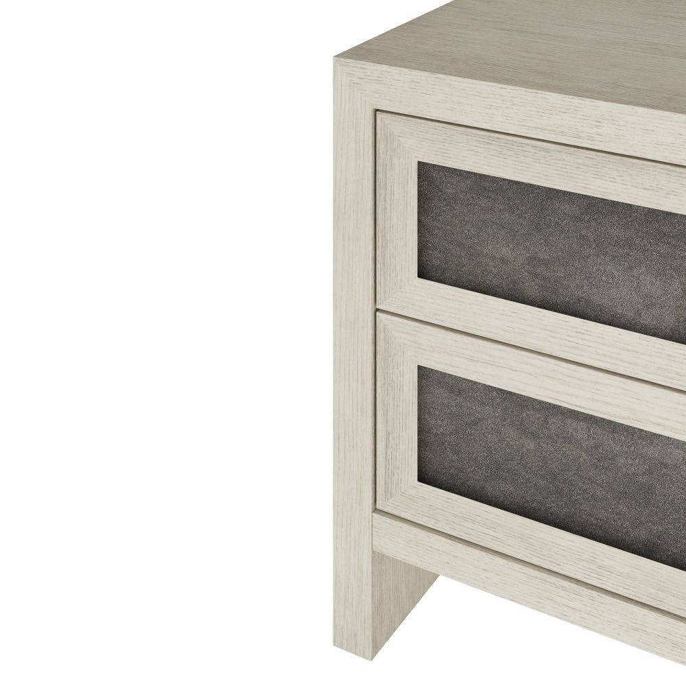 Arteriors - FII03 - Side Table - Burnett - Smoke