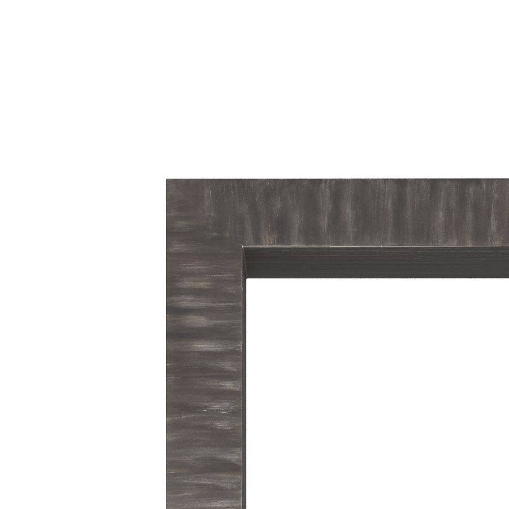 Arteriors - FLS03 - Console - Andreas - Dark Gray Straw Marquetry