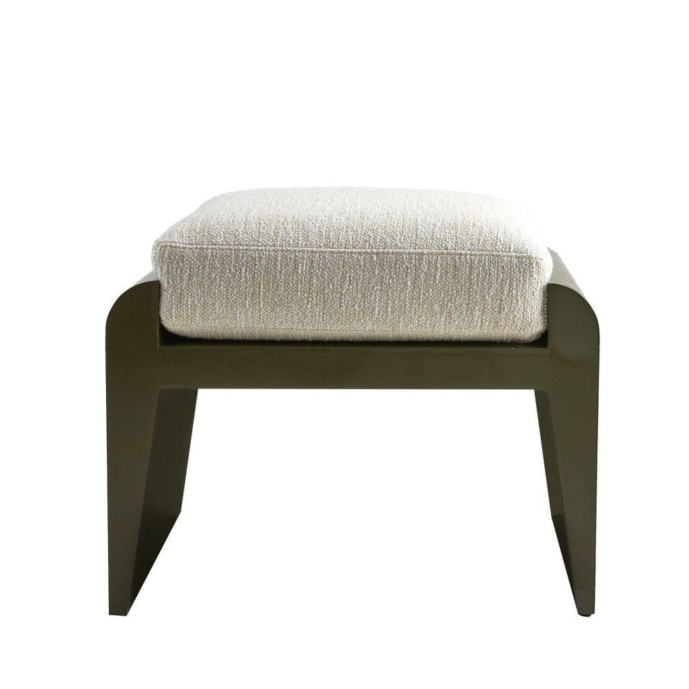 Arteriors - FOS01 - Ottoman - Alanna - Cloud Boucle