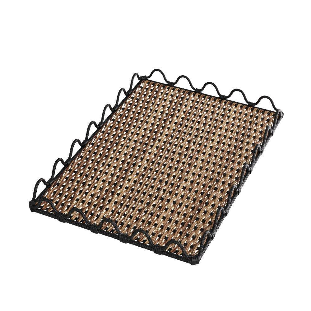 Arteriors - GKAYS01 - Tray - Mar - Natural & Black, Rattan