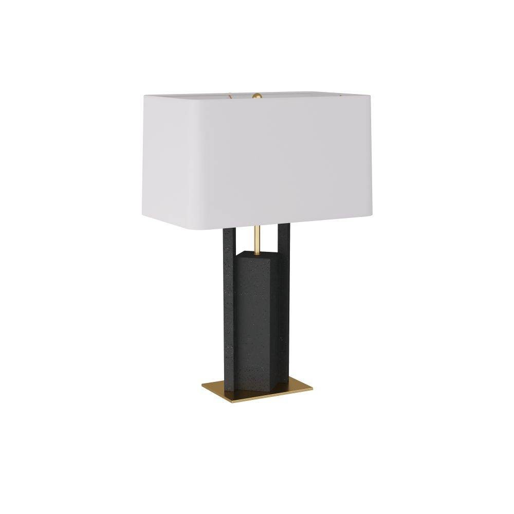 Arteriors - PTC19-429 - Table Lamp - Zory - Charcoal, Ricestone