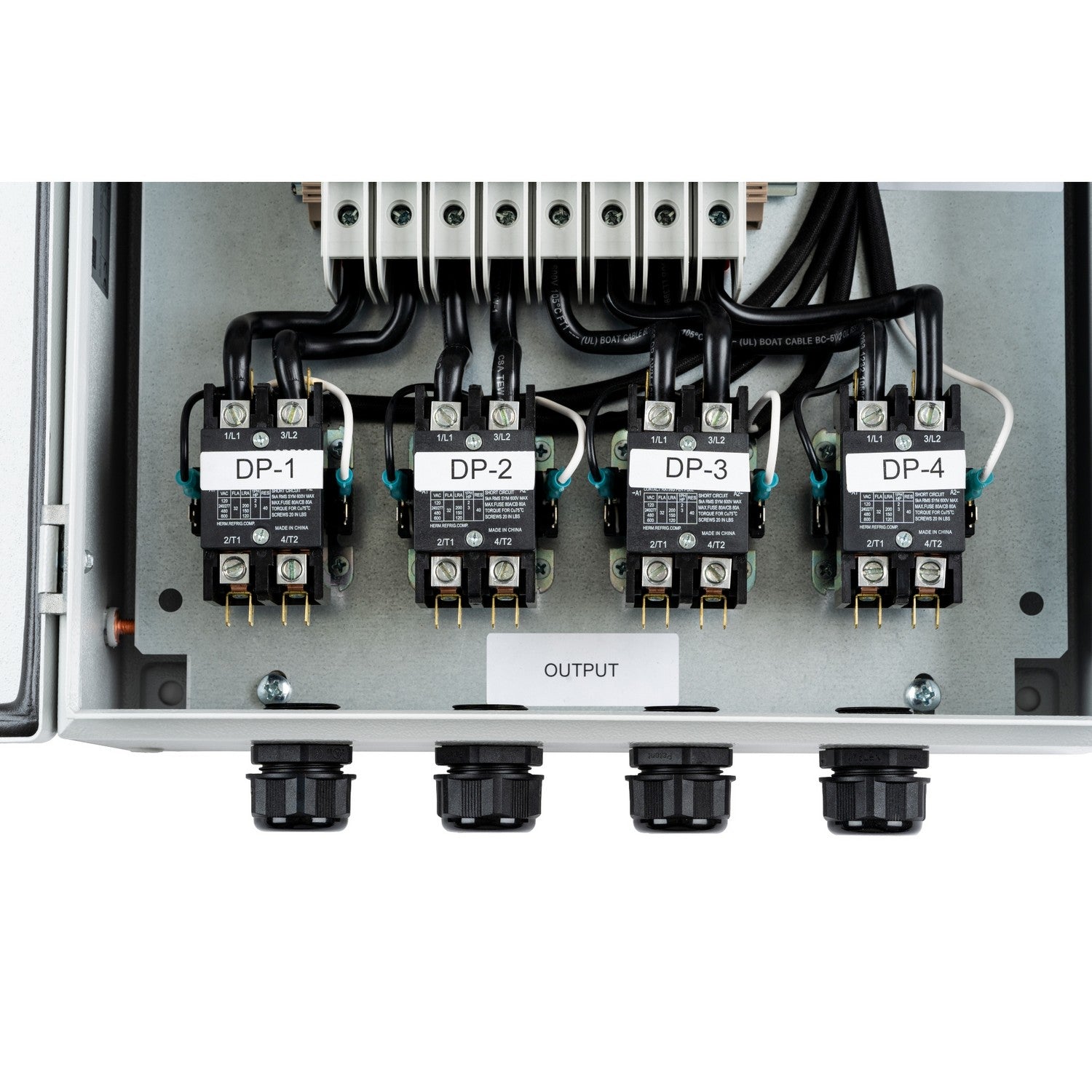 Eurofase Heating - EFCB48M1 - 277V-480V 1 ZONE CONTACTOR BOX - CONTROLS - Light Gray