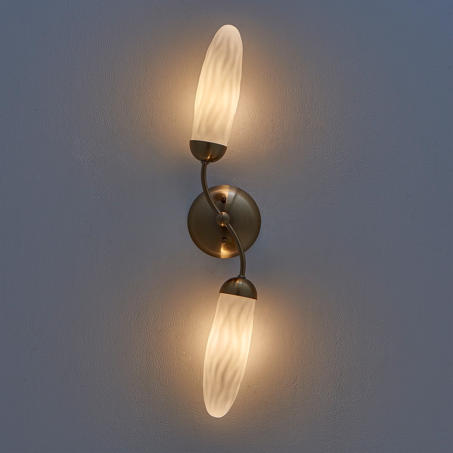 Kalco - 520622WB - Nine Light Wall Sconce - Crest - Winter Brass