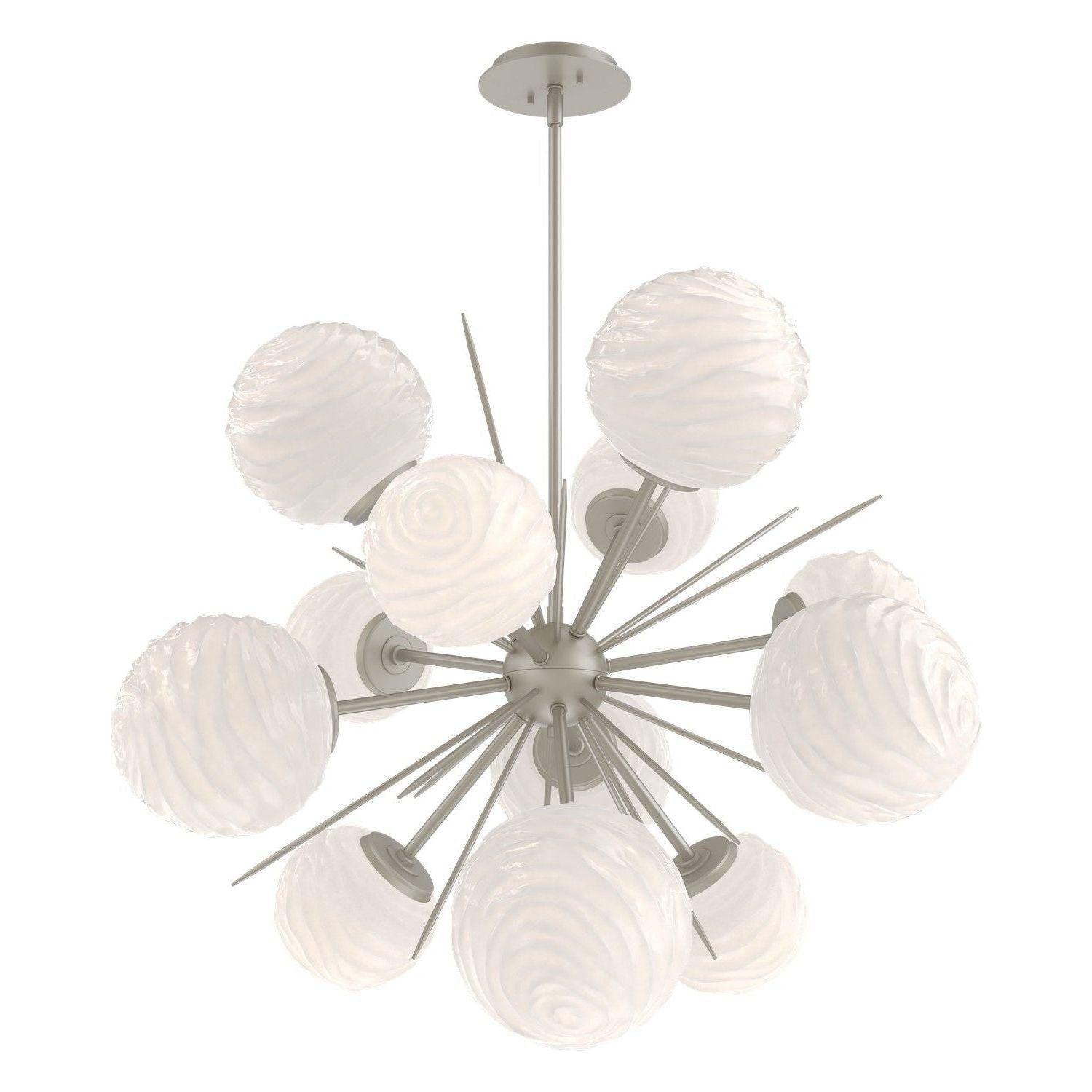 Hammerton Studio - Gaia LED Starburst Chandelier - CHB0092-0A-BS-WL-001-L3 - Canada Light Shop