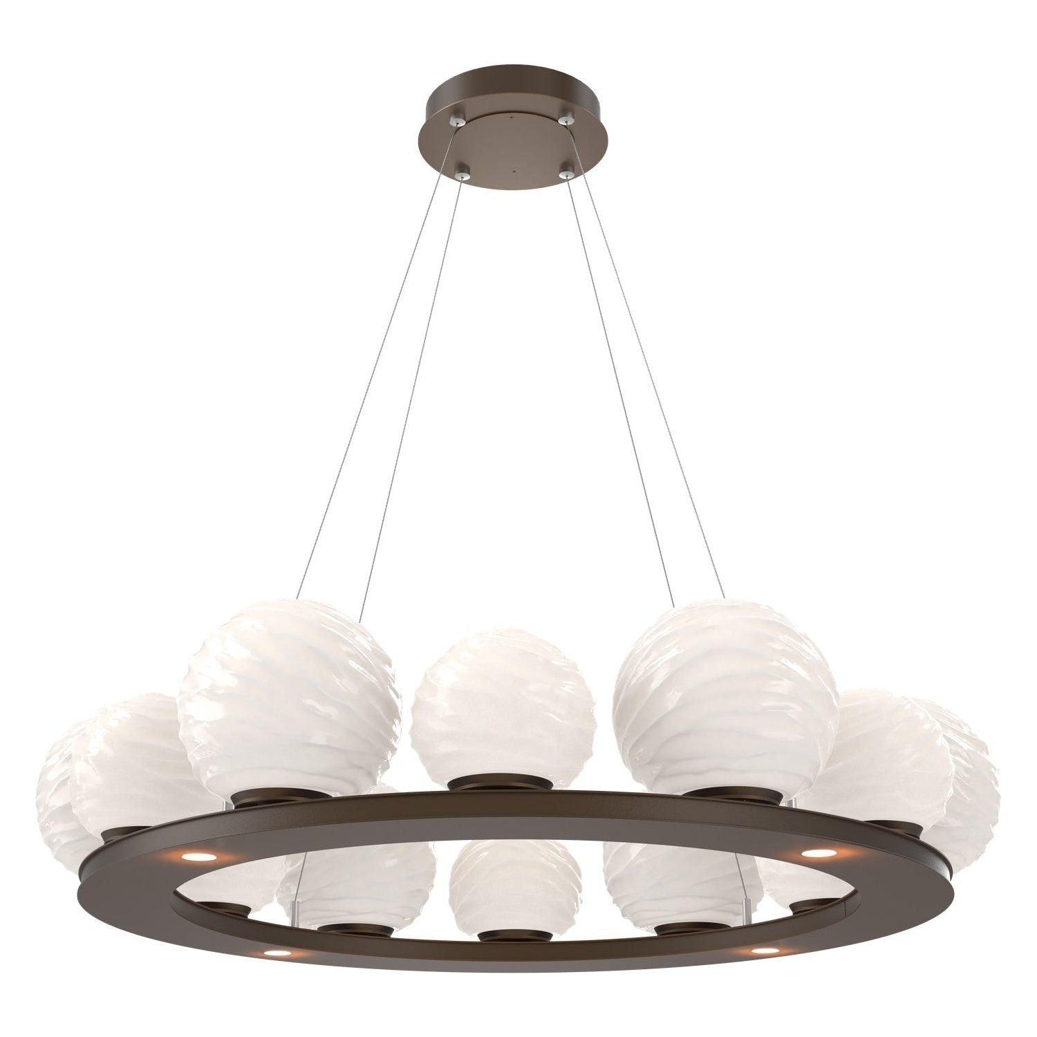 Hammerton Studio - Gaia LED Ring Chandelier - CHB0092-0C-FB-WL-CA1-L3 - Canada Light Shop