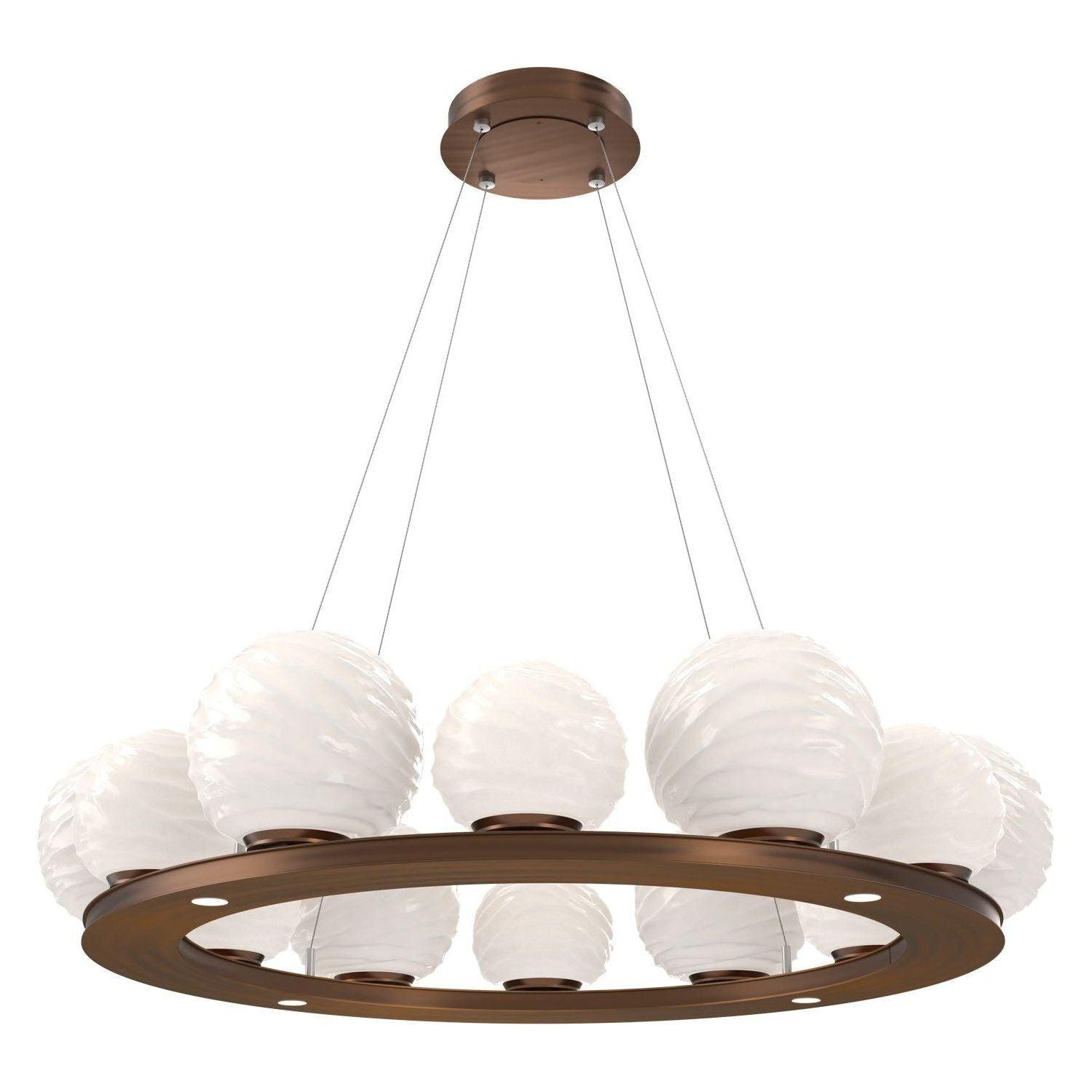 Hammerton Studio - Gaia LED Ring Chandelier - CHB0092-0C-RB-WL-CA1-L3 - Canada Light Shop
