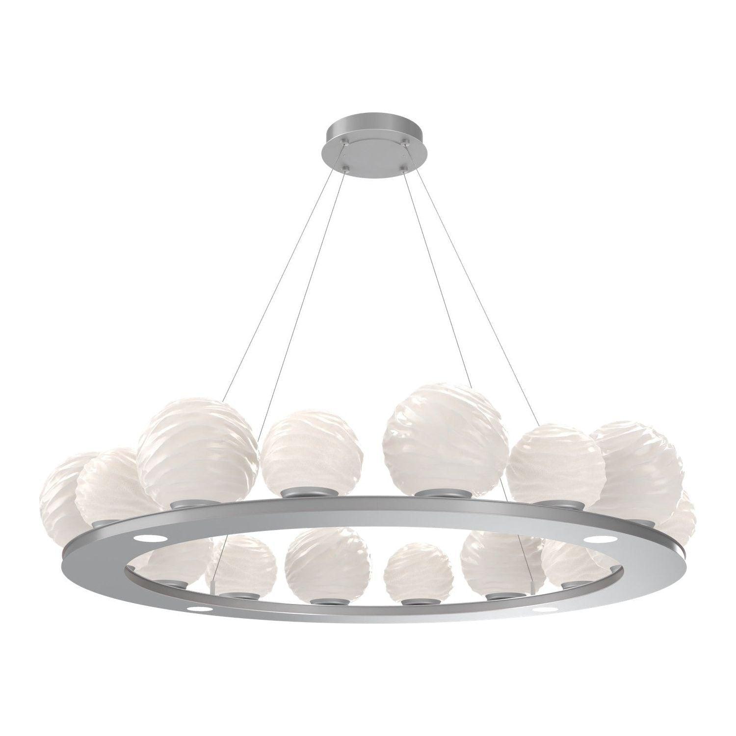 Hammerton Studio - Gaia LED Ring Chandelier - CHB0092-0D-CS-WL-CA1-L3 - Canada Light Shop